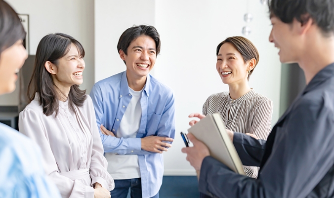 みんなで協力して代表をサポート